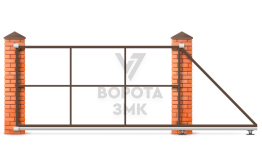 Откатные ворота 9 м 9000×2400 ЗМК-8146