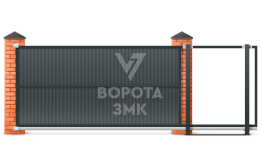 Ворота 2500×4000 Faac ЗМК-7115
