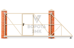 Ворота автоматические 2100×1980 ЗМК-7095