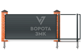 Ворота 2100×1980 ЗМК-7098