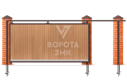 Ворота откатные 5 м 5000×3000 ЗМК-7970