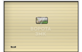 Секционные ворота 2500×2250 ЗМК-3278