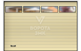 Ворота противопожарные Алютех 4500×5000 ЗМК-3756