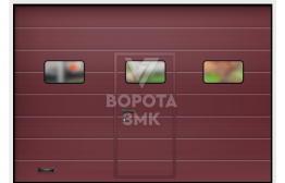 Ворота противопожарные Алютех 2500×3000 ЗМК-3762
